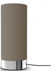 B.K.Licht Stalinis &scaron;viestuvas &raquo;BK_TL1438 stalinė lepma su Stoffschrim Taupe Dimmbar Touchfunktion&laquo; E14 1 Stk. E14 be lemputės (max. 40W) 150 cm kabelis 11x244cm (DxH)