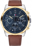 Tommy Hilfiger Daugiafunkcinis laikrodis &raquo;DECKER&laquo; Laikrodis laikrodis laikrodis Vyri&scaron;kas laikrodis Datum odinė apyrankė