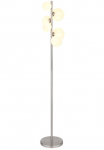 GLOBO LIGHTING Pastatomas &scaron;viestuvas &raquo;RIHA&laquo; G9 1 Stk. Warmwei&szlig; Stehleuchte/Wohnzimmer/Schlafzimmer/Flur