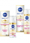 Nivea Pflege-Set &raquo;CELLULAR Luminous Tagespflege+ Intensiv Serum&laquo; Gegen Pigment- ir Altersflecken auch dėl sensible Haut.