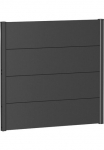 Biohort Juosta 4 Metall-Paneele ir 2 F&uuml;hrungsschienen LxH: 96x91 cm