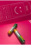Telekom Akkupacks &raquo;Akkupack 2x AAA (12V) 850mAh įkraunamas dėl Bevielis Telefone&laquo; 850 mAh Festnetztelefon DECT Panasonic Gigaset Sinus Speedphone