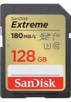 Sandisk Atminties kortelė &raquo;Extreme 128GB&laquo; (128 GB UHS Class 3 180 MB/s Lesegeschwindigkeit)