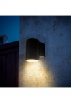Paco Home Sieninis &scaron;viestuvas &raquo;LUSIWA&laquo; GU10 in & Lauko GU10 Aussenlampe Garten Hauswand Eingang Aliumininis IP54
