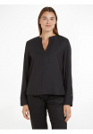 Tommy Hilfiger Klasikinio stiliaus palaidinė &raquo;VISCOSE REGULAR V formos i&scaron;kirptė LS BLOUSE&laquo; su Flagge