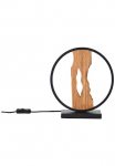 Brilliant LED stalinis &scaron;viestuvas &raquo;Chaumont&laquo; Warmwei&szlig; auk&scaron;tis 28 cm 850 lm Aluminium/Metall/Holz schwarz/holz