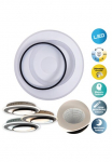 n&auml;ve LED lubinis &scaron;viestuvas &raquo;Malea&laquo; LED-Modul 1 Stk. warmwei&szlig; - kaltwei&szlig; dimmbar per Nuotolinis ap&scaron;vietimo pultas CCT Memory naktinė lempa D: 49 cm wei&szlig;