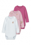 Name It Body &raquo;NBFBODY 3P LS IBIS ROSE DEER NOOS&laquo; Rinkinys 3 Stk.