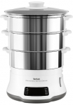 Tefal Garpuodis &raquo;Convenient Series Deluxe&laquo; 900 W Liečiamas ekranas 8 Programme3 Ebenen Edelstahlbeh&auml;lter VC502D
