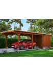 Skanholz Stoginė automobiliui &raquo;Emsland&laquo; Leimholz 291 cm braun