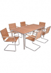 Garden Pleasure Garten-Essgruppe &raquo;DENVER rinkinys 07&laquo; 7 Stk. dalys