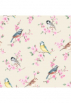 Art for the home Tapetai &raquo;Vogel ant Zweig&laquo; formuoti FSC&reg; zertifiziert su lebhaftem ra&scaron;tas 10 Meter ilgas