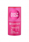 Essence Rouge &raquo;WHAT A TINT! staining lip & cheek tint&laquo; 3 vnt. gl&auml;nzend Balsam subtilus Deckkraft alle Hauttypen
