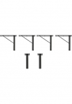 Hammel Furniture M&ouml;belfu&szlig; &raquo;Mistral St&uuml;tzfu&szlig;&laquo; Beine dėl Mistral H&ouml;he: 16 cm anpassungsbar Designm&ouml;bel