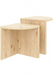 Karup Design Staliukai &raquo;COMBINE Tables rinkinys Kavos staliukas pristatomas stalas Staliukai 2&rsquo;er rinkinys&laquo; rinkinys 2 vienetai 2 Stk. dalys Staliukų komplektas i&scaron; FSC&reg;-zertifiziertem Kiefernholz