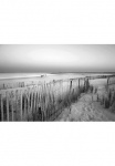 Papermoon Fototapetas &raquo;Strand juoda spalva & Wei&szlig;&laquo;