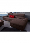 sit&more Kampinė sofa &raquo;Broadway L-Form&laquo; su Kopfteilverstellung patogi su miegojimo funkcija