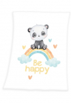 Baby Best Vaiki&scaron;kas užklotas &raquo;Regenbogen Panda&laquo; su liebevollem Motiv