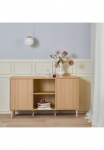 Hammel Furniture Pailga indauja &raquo;Mistral Hochwertig spinta 6 mediena F&uuml;&szlig;e su 2 gerillten T&uuml;ren&laquo; ir 3 Reguliuojamas lentyna B: 132 cm anpassungsbar Designm&ouml;bel