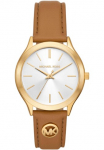 MICHAEL KORS Laikrodis &raquo;SLIM RUNWAY&laquo; laikrodis laikrodis laikrodis odinė apyrankė analog