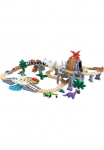 Hape Spielzeug-Eisenbahn &raquo;Dino-Eisenbahn-Abenteuer&laquo; su Licht- ir Soundfuntkion