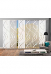 HOME WOHNIDEEN Panelinės užuolaidos &raquo;DAN&laquo; Klettband 6 Stk. dalys HxB: 245x60 ir Tvirtinimo preidai