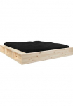 Karup Design Lova &raquo;Bettgestell Ziggy Bed &ndash; FSC&reg; medžio masyvo lova excl. Čiužinys su 6 offenen lentynomis Ablagefl&auml;che ir minimalistischer Eleganz