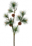 Creativ green Winterliche Dirbtinis augalas &raquo;Weihnachtsdeko&laquo; Zweig su Zapfen