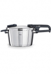 Fissler Greitpuodis &raquo;Vitaquick&reg; Edition&laquo; rinkinys greitpuodis 45 arba 6 Litrai su Dangtis ir Kiaurasamtis 2 Stk. dalys Nerūdijančio plieno 18/10