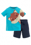 KIDSWORLD Palaidinė & &Scaron;ortai &raquo;2tlg. rinkinys Mar&scaron;kinėliai + Sweatbermudas&laquo; rinkinys 2 2 Stk. FUCHS - ra&scaron;tas