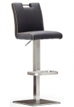 MCA furniture Bistrostuhl &raquo;BARBECOOL baro kėdė Bistrostuhl Tresenhocker&laquo; () su atlo&scaron;as grindų plok&scaron;tė eckig 180&deg; drehbar Sitzh&ouml;he von 55-80cm