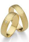 Firetti Vestuvinis žiedas &raquo;Schmuck Dovanų Gold 375 Hochzeit Ehering "LIEBE"&laquo; pagamintas in Germany patogi su arba be Brillant