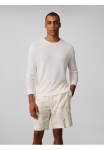 Calvin Klein &Scaron;ortai &raquo;LINEN AOP Megztinis ON SHORT&laquo; su elastingas liemuo