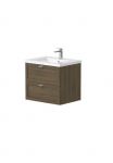 welltime Spintelė po kriaukle &raquo;Rustic&laquo; su Soft-Close-Funktion plotis 615 cm Eichenfurnier
