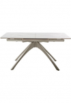 MCA furniture Valgomojo stalas &raquo;CERRITO Auszugtisch 160-220 cm - marmoriert&laquo; 1 Stk. dalys KeramikMetallSynchronauszugausziehbar8-10 asmenys