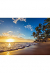 Papermoon Fototapetas &raquo;Tropical in Beach Sunrise&laquo; glatt