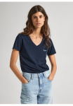 Pepe Jeans Pepe Džinsai Palaidinė su V formos i&scaron;kirpte &raquo;LORETTE V-NECK&laquo;