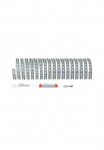 Paulmann LED-Streifen &raquo;MaxLED 500 Basisset 10m IP20 2700K 50W 230/24V 75VA Silber&laquo; 1 Stk.-flammig