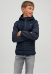 Jack & Jones Junior Dygsniuota striukė &raquo;JJEMULTI w&auml;rmt winddicht Neper&scaron;lampanti striukė gesteppt&laquo; su gobtuvas Farbeinsatz madingas regular forma gobtuvas