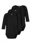 Name It Glaustinukė &raquo;NBNBODY 3P LS SOLID NOOS&laquo; Rinkinys 3 Stk.