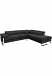 W.SCHILLIG Kampinė sofa &raquo;finn gražus Sitzkomfort L-Form Kokybi&scaron;kas Verarbeitungsdetails&laquo; German Design Award 2016 Fu&szlig;gestell Chrom gl&auml;nzend plotis 281 cm