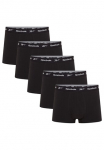 Reebok Trunk &raquo;BOYES&laquo; 5er Pack basic bequem atmungsaktiv su Logo platus liemuo Baumwollmix