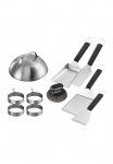 Enders&reg; Barbekiu įrankių rinkinys &raquo;Plancha-Set&laquo; 10-teilig i&scaron; Nerūdijančio plieno