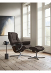 Stressless&reg; Atpalaiduojanti kėdė &raquo;Mayfair&laquo; su Cross Base Gr&ouml;&szlig;e S M & L Holzakzent Braun