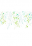 Komar Tapetai &raquo;Digitaldruck Vlies - Summer Leaves - Gr&ouml;&szlig;e 350 x 250 cm&laquo; ra&scaron;tuotas glatt Wohnzimmer miegamojo kambario baldai