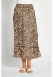 Zhrill Vidutinio ilgio sijonas &raquo;ZHANUSHA&laquo; su Leopard-Print - Animal-Print
