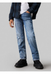 Calvin Klein Jeans Calvin KLEIN Džinsai džinsai &raquo;Reg Straight Wash Blue Hero Cf&laquo; dėl Vaiki&scaron;ki iki 16 Jahre im 5-Pocket-Style
