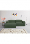 OTTO home Kampinė sofa &raquo;Koa 228 cm L-Form Modulsofa in audinys Chenille Struktur Webstoff&laquo; Designsofa &scaron;velnus Lounge-Sitzkomfort Welleunterfederung bodentief