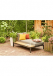 Siena Garden Gartenlounge-Set &raquo;Alvida&laquo; rinkinys 8 Stk. dalys kurį sudaro i&scaron; 2 Liegen ir 4 pagalvė