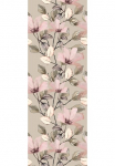 queence Viniliniai tapetai &raquo;Blumen&laquo; Motiv | ra&scaron;tuotas | botanisch | floral | gemustert | nat&uuml;rlich glatt 90x250cm selbstklebend kinderleichte Anbringung Sticker